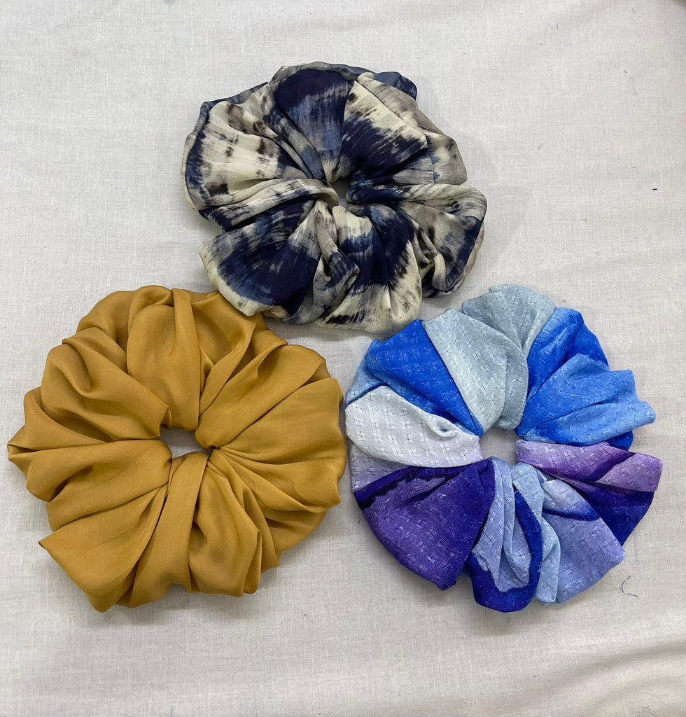 SHINE THE HIJAB Organic and Natural Scrunchies collection