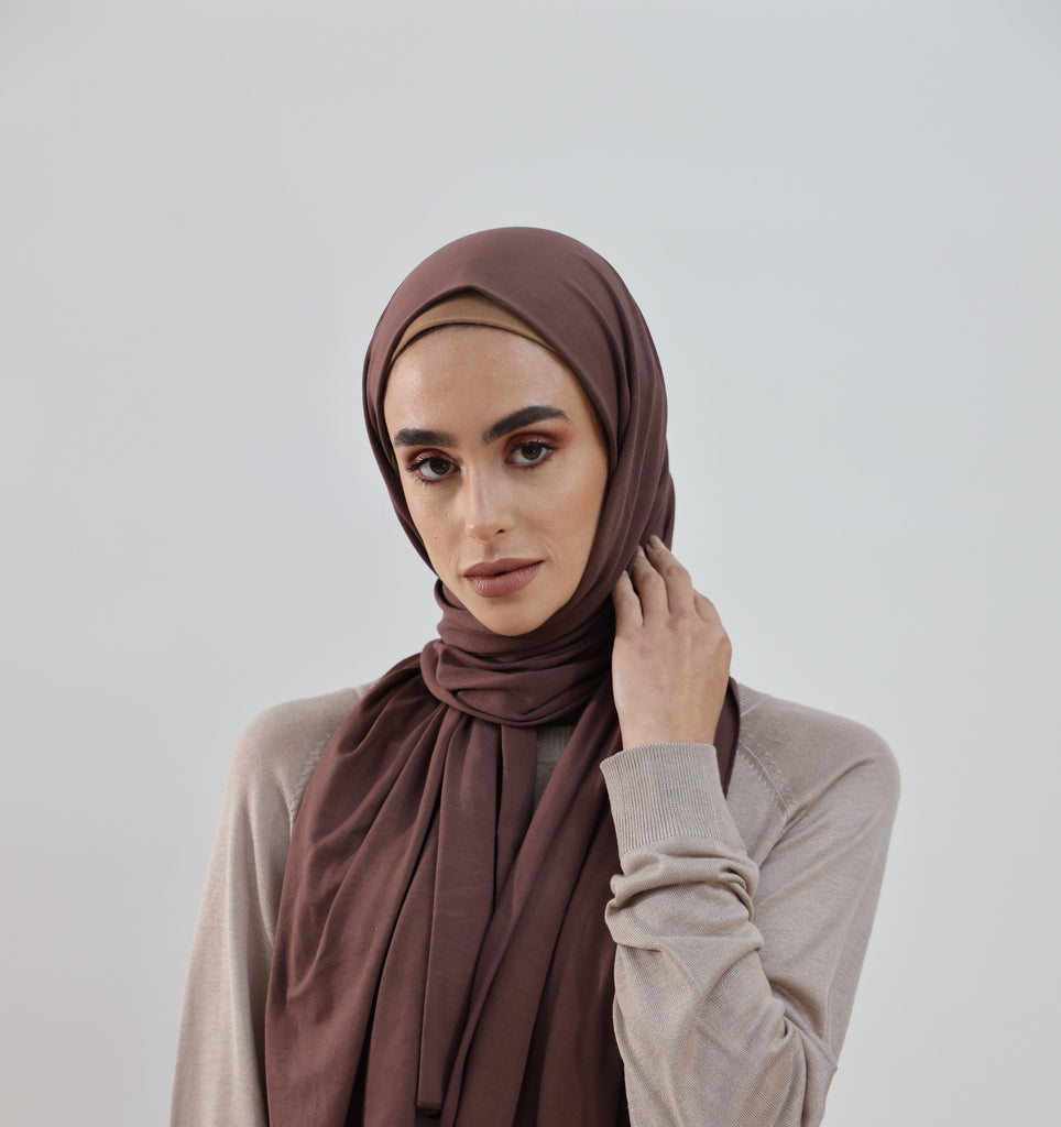 Mink Premium Jersey Hijab, Premium Jersey Hijabs