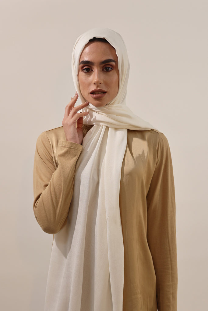 LuxHijabs Lux Bamboo Hijab Undercap Soft Pink | Hijab Underscarf