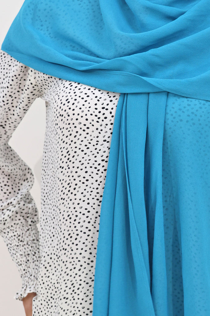 Everyday Chiffon Hijab - Verdigris Green