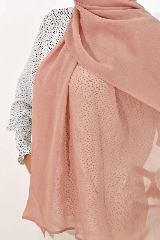 Everyday Chiffon Hijab - Terracotta