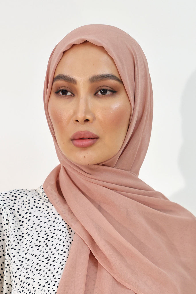 Everyday Chiffon Hijab - Terracotta