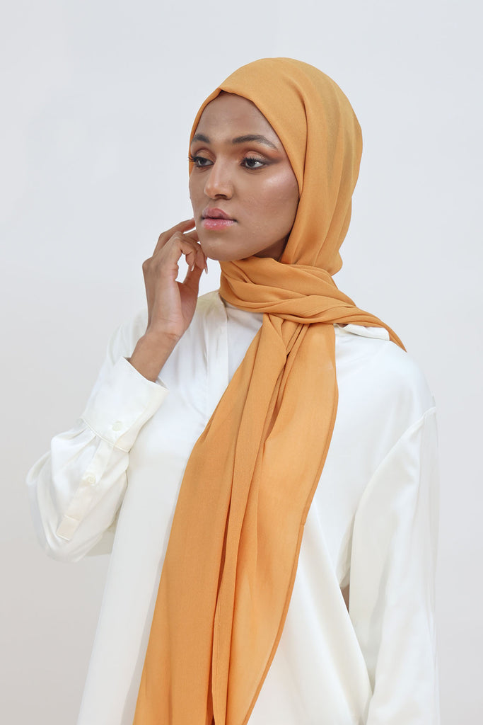 Everyday Chiffon Hijab - Sundial Yellow