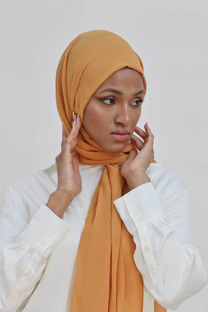 Everyday Chiffon Hijab - Sundial Yellow