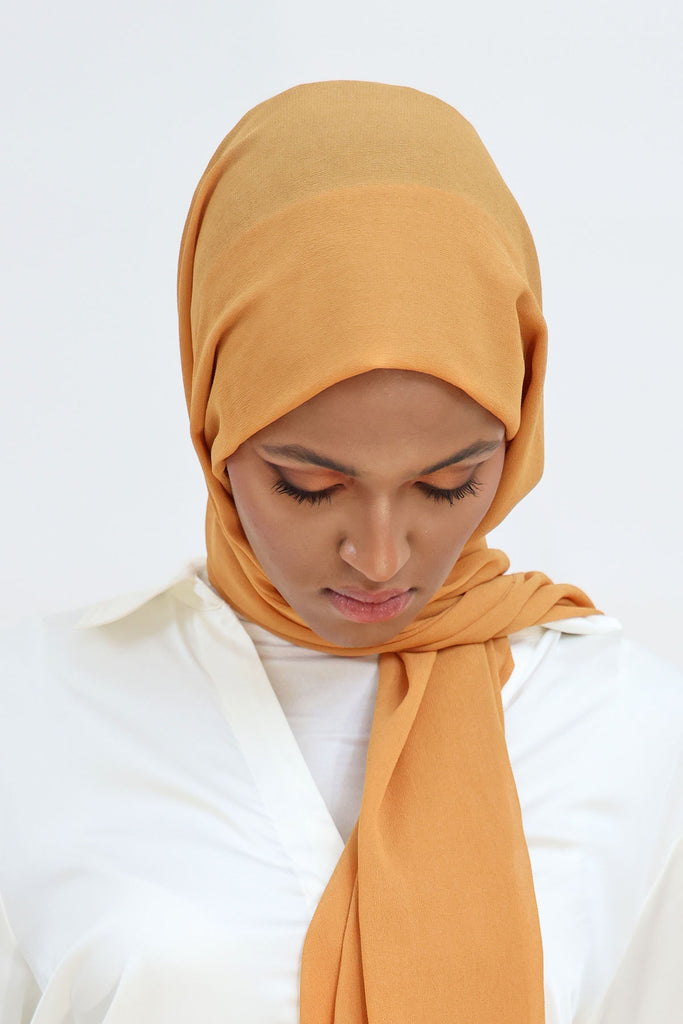 Everyday Chiffon Hijab - Sundial Yellow