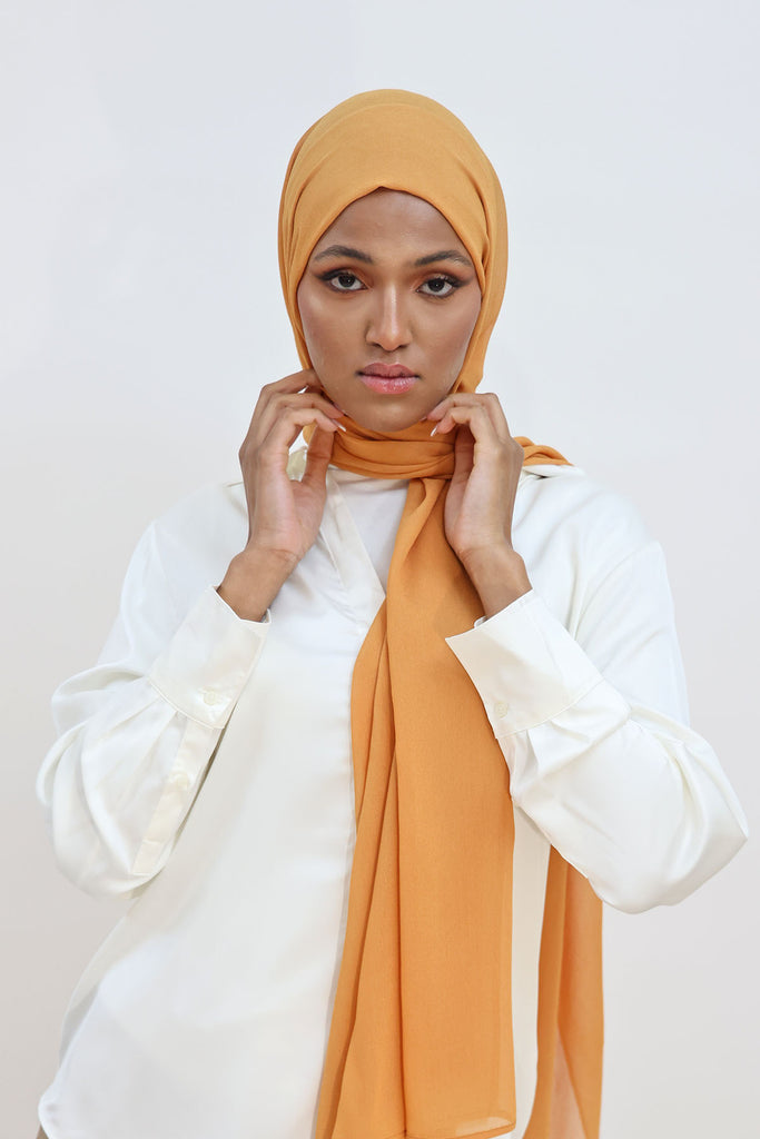 Everyday Chiffon Hijab - Sundial Yellow