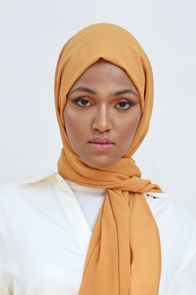 Everyday Chiffon Hijab - Sundial Yellow