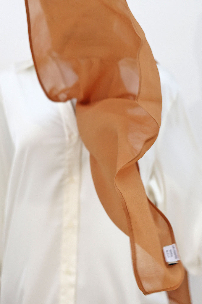 Everyday Chiffon Hijab - Mocha Brown