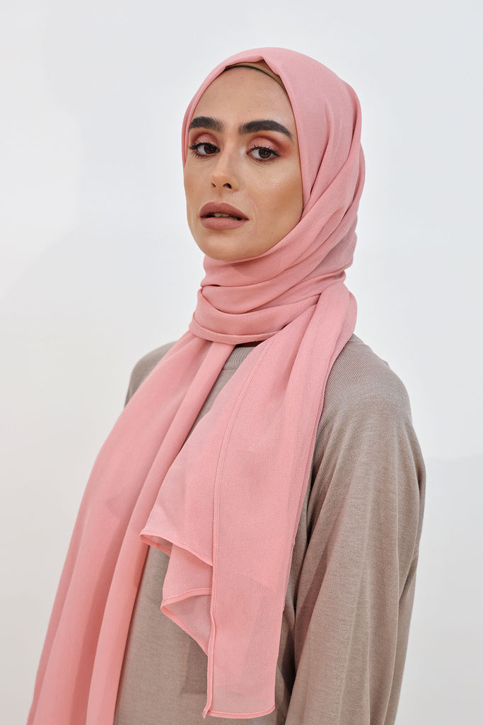 Everyday Chiffon Hijab - Mink