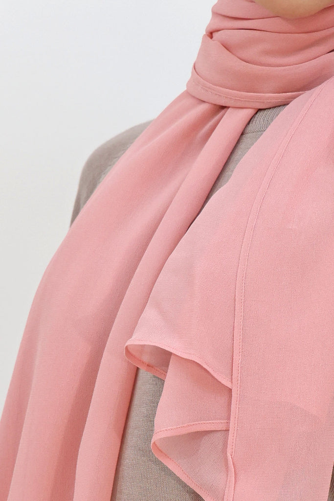 Everyday Chiffon Hijab - Mink