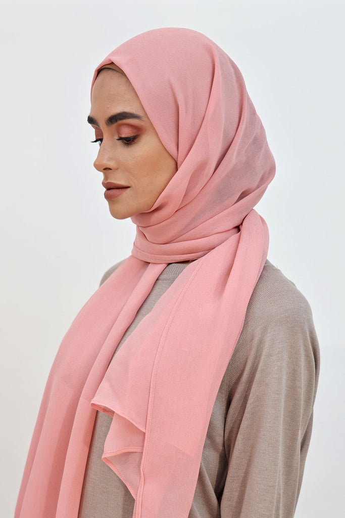 Everyday Chiffon Hijab - Mink
