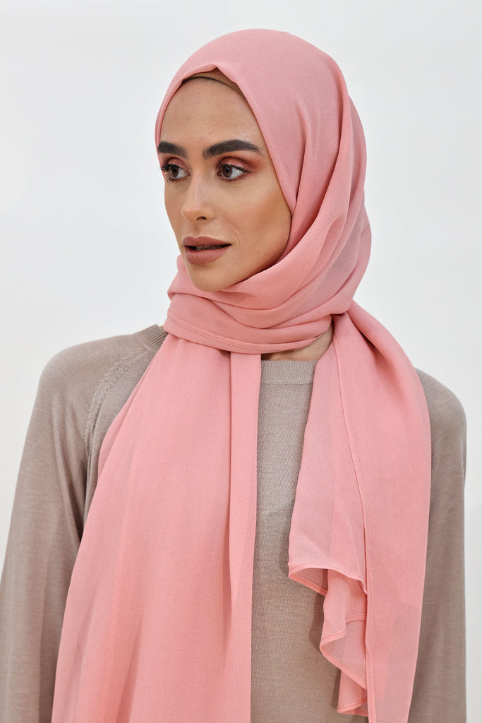 Everyday Chiffon Hijab - Mink