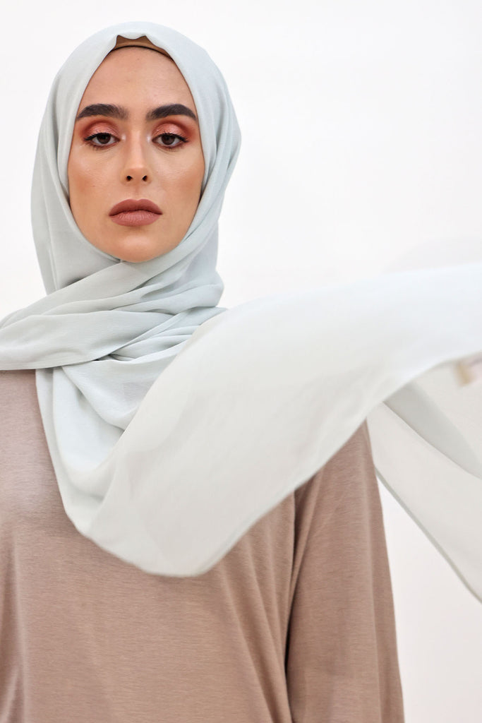 Everyday Chiffon Hijab - Light Ash