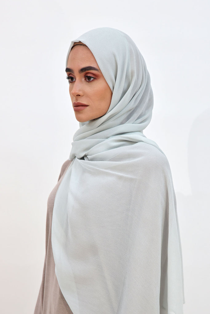 Everyday Chiffon Hijab - Light Ash