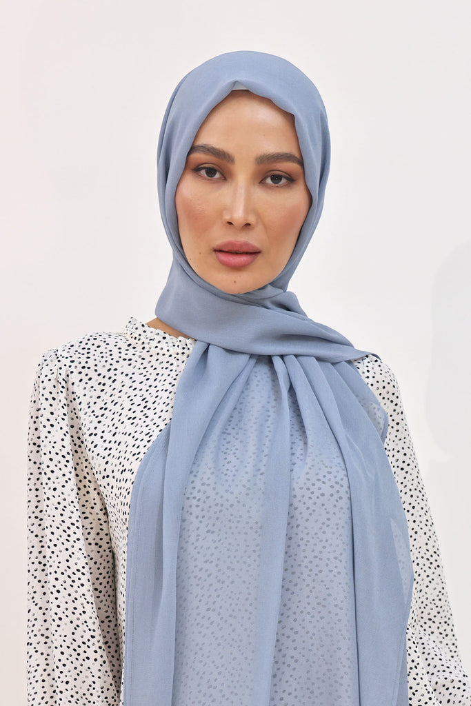 Everyday Chiffon Hijab - Gray