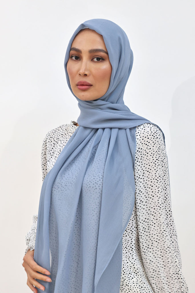 Everyday Chiffon Hijab - Gray