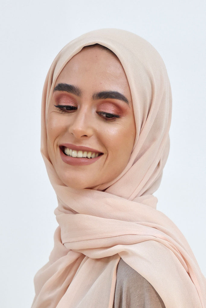 Everyday Chiffon Hijab - Buttercream