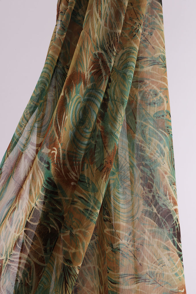 SHINE THE HIJAB Squiggly Chiffon Prints, Authentic and Humble