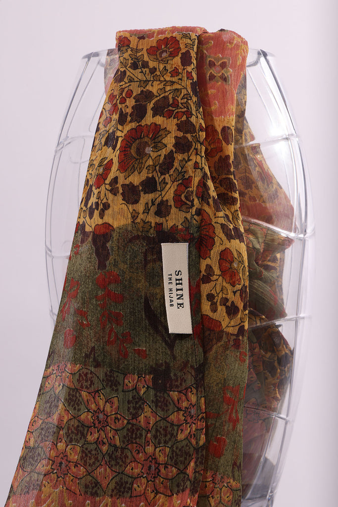 Shine the Hijab Squiggly Chiffon Prints Collection