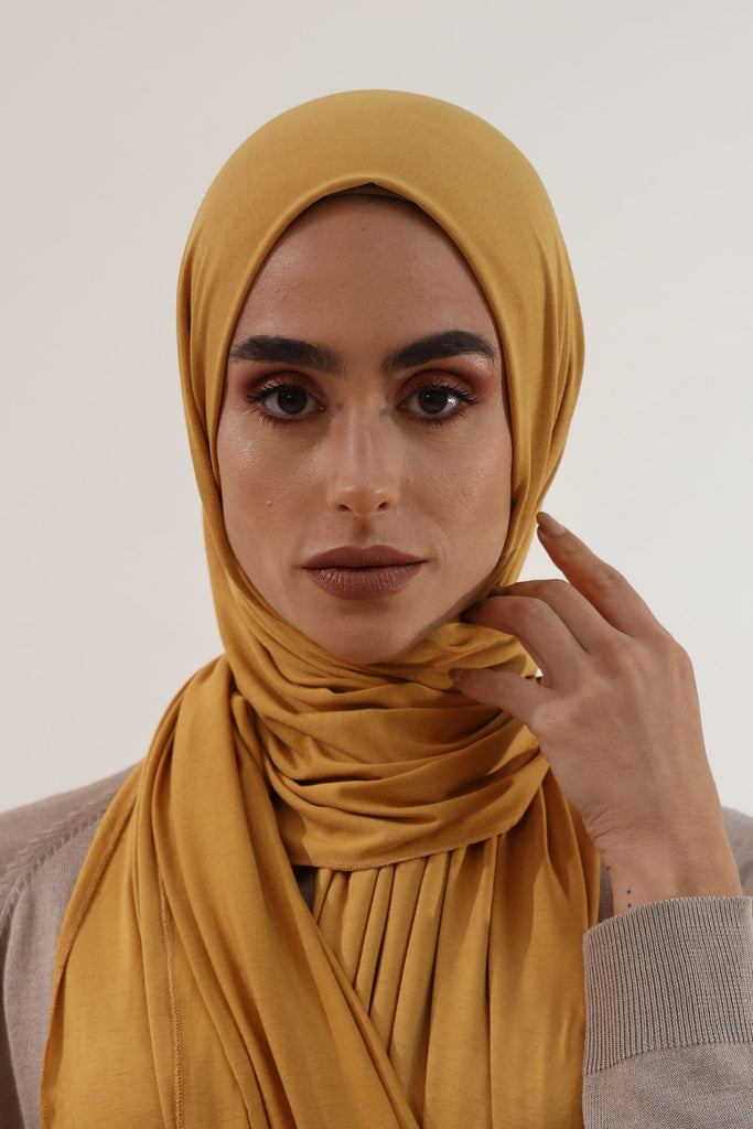 Premium Jersey Hijab - Honeycomb