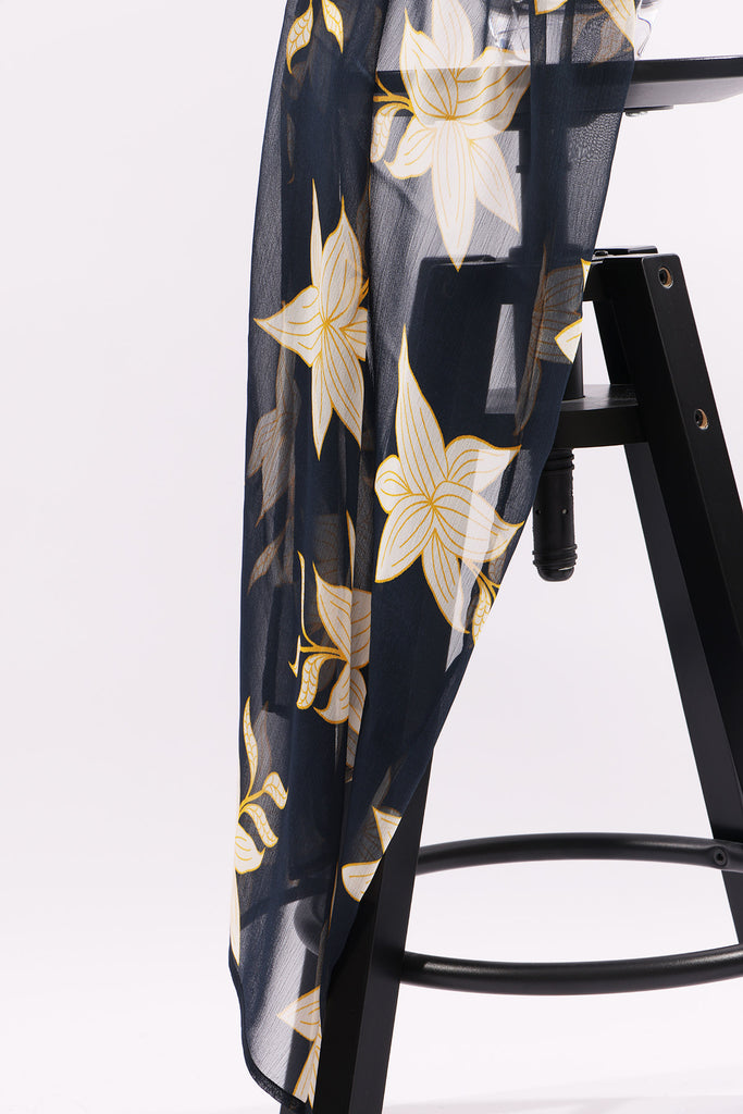 SHINE THE HIJAB Squiggly Chiffon Prints,  Elegance With Confidence