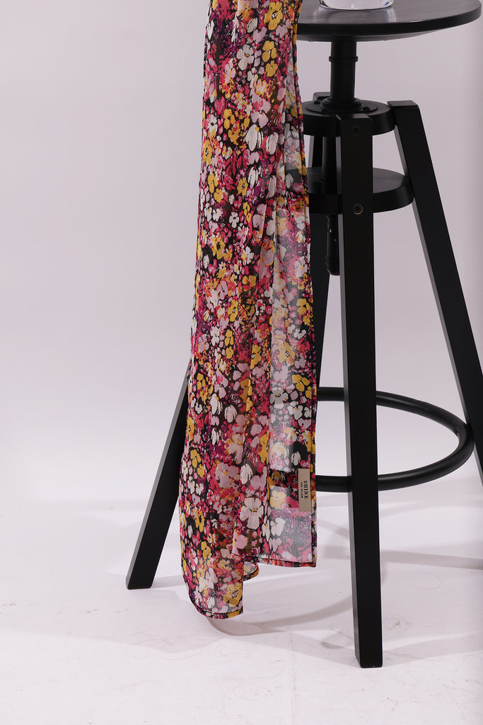 SHINE THE HIJAB Squiggly Chiffon Prints, Spring Spirit